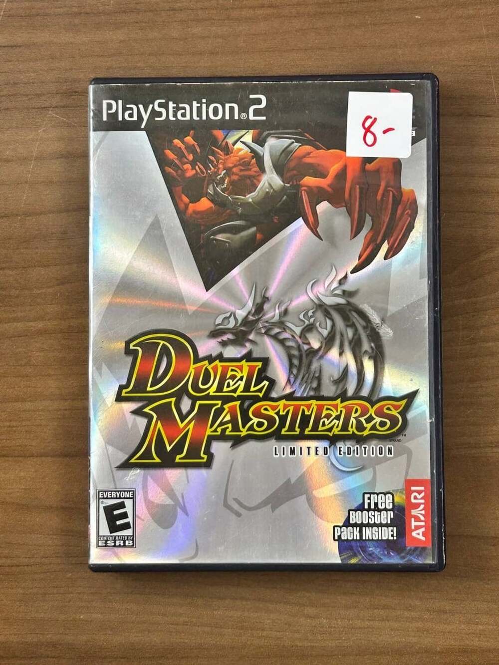 Duel Masters Limited Edition Sony PlayStation 2 PS2 2004 Case & Disc